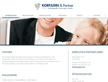 Tablet Screenshot of korpjuhn.de